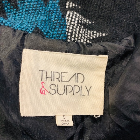THREAD & SUPPLY Southwest Print Winter Coat - Picture 6 of 9